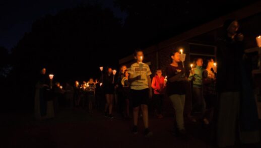 Adoration under the stars