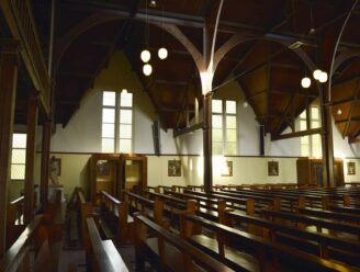 Bedevaartkapel Onze Lieve Vrouw Ter Nood Biecht biechtstoel