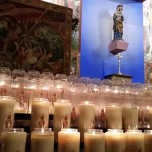 Onze Lieve Vrouw ter Nood noveenkaars genadekapel