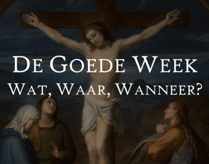 Goede Week 2020 programma