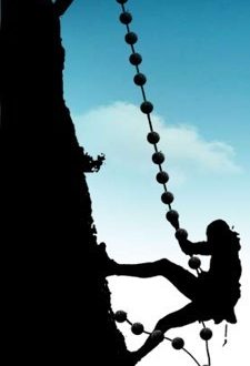 "Gezegende rozenkrans van Maria,     zoete ketting die ons met God verenigt"