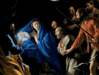 Kerst op het heiligdom